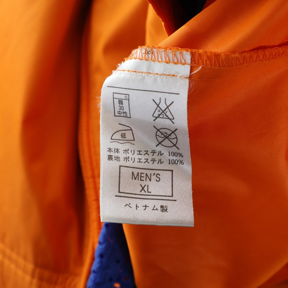 NIKE(ナイキ) ナイロンウィンドブレーカー スタンドカラージャケット オレンジ