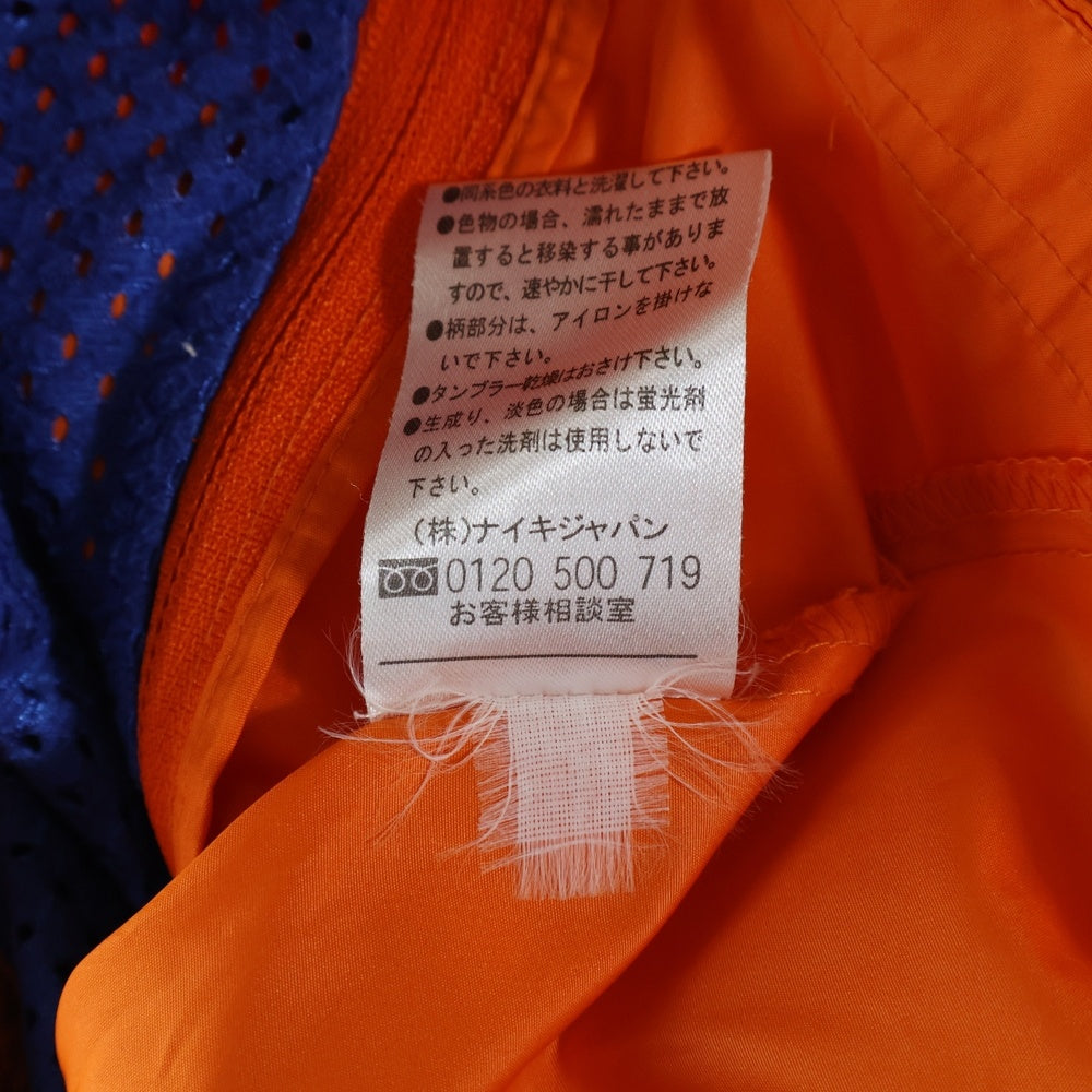 NIKE(ナイキ) ナイロンウィンドブレーカー スタンドカラージャケット オレンジ