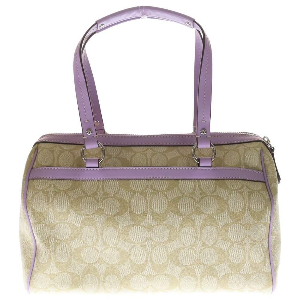 COACH(コーチ) シグネチャー PVC ミニ ボストンバッグ ハンドバッグ