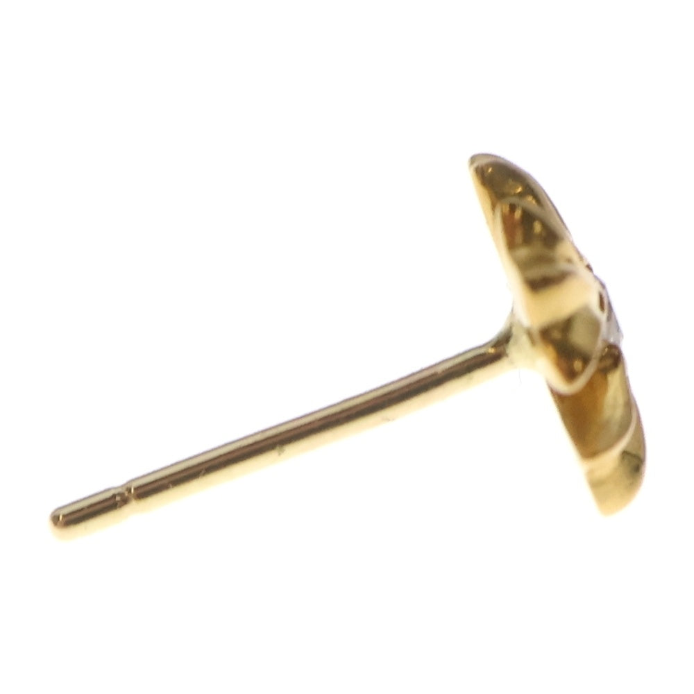 CHROME HEARTS(クロムハーツ) 22K No2 CH PLS 1DIA CHプラス スタッドピアス 1ダイヤ ゴールド BCA021