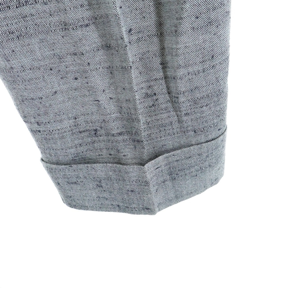 CREAM SODA(クリームソーダ) 2タック ジップアップ テーパードスラックスパンツ グレー