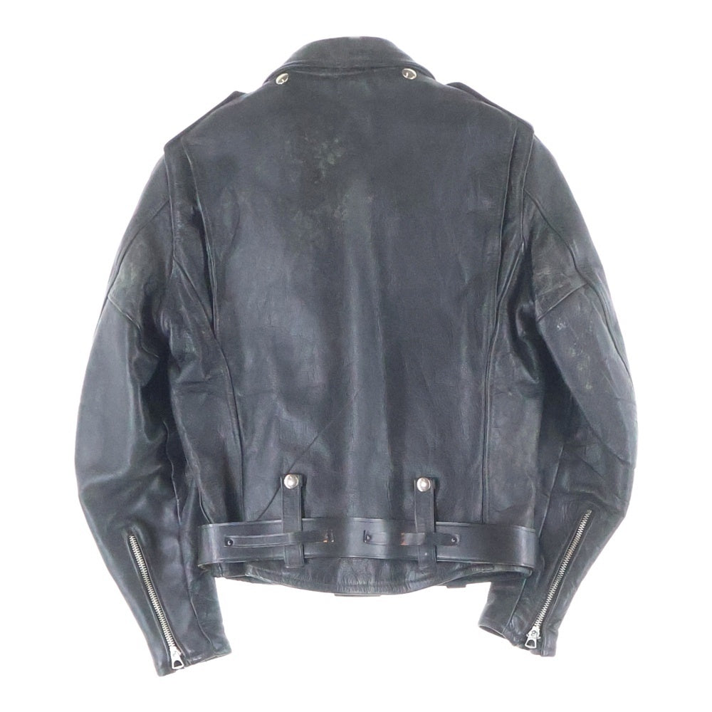 HARLEY DAVIDSON(ハーレーダビッドソン) 50S VINTAGE ヴィンテージ レザー ダブルライダースジャケット ブラック