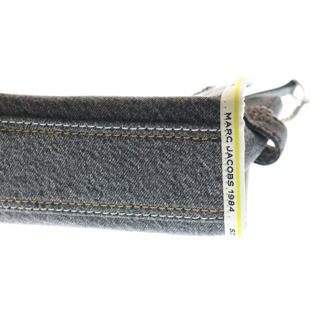 MARC BY MARC JACOBS(マーク バイ マーク ジェイコブス) 2WAY ザ デニム チェーン トートバッグ ハンドバッグ インディゴ/イエロー レディース