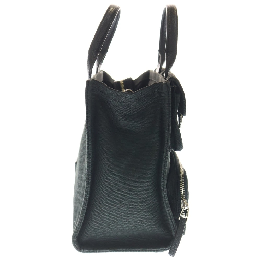MARC BY MARC JACOBS(マーク バイ マーク ジェイコブス) ミディアム カーゴ キャンバストートバッグ ハンドバッグ ブラック レディース
