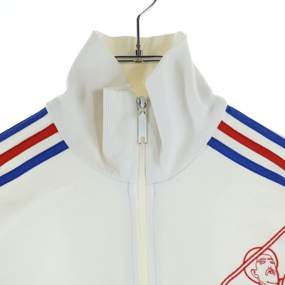 adidas(アディダス) フロント刺繍 サイドライン ジップアップトラック