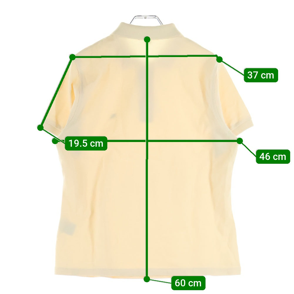 BURBERRY(バーバリー) ノバチェック切り替え ショートスリーブ コットンポロシャツ ベージュ HKK-003-05