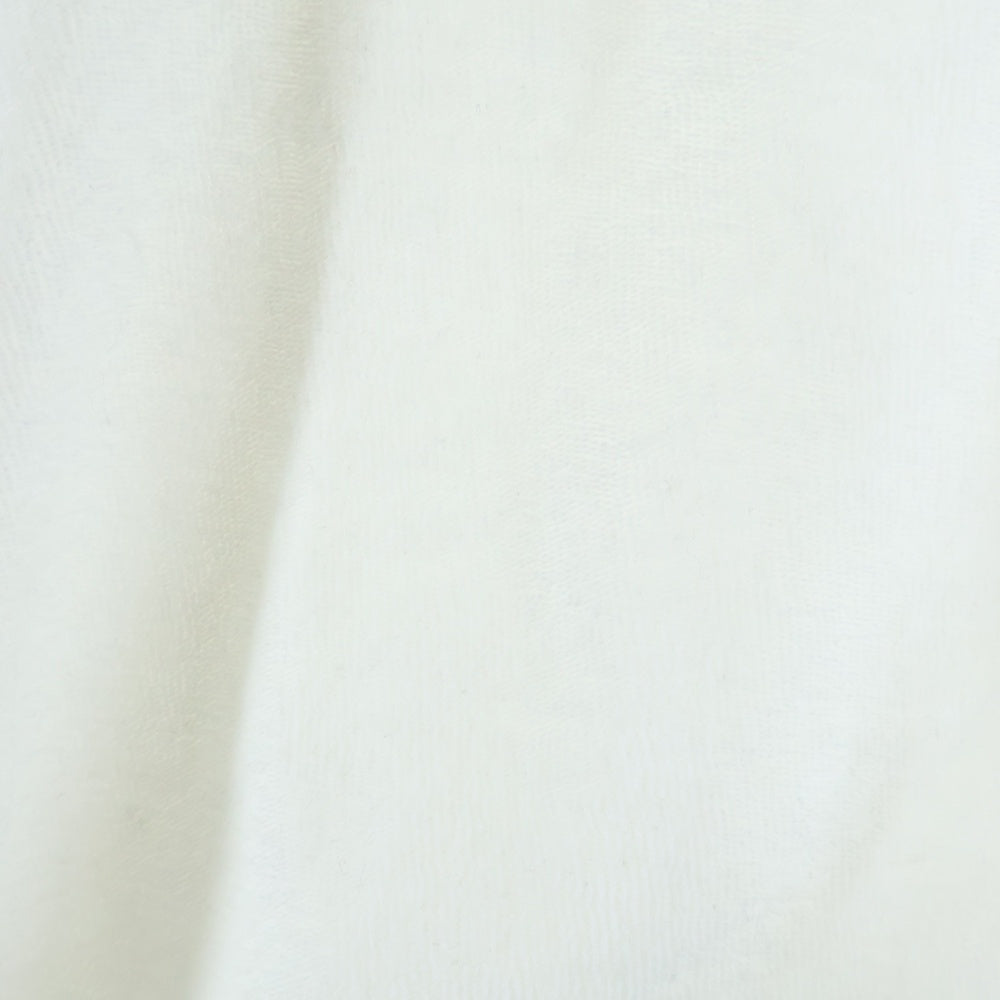 MONCLER(モンクレール) 23SS POLO MANICA CORTA ロゴパッチデザイン パイル地 半袖ポロシャツ ホワイト I10918A00017