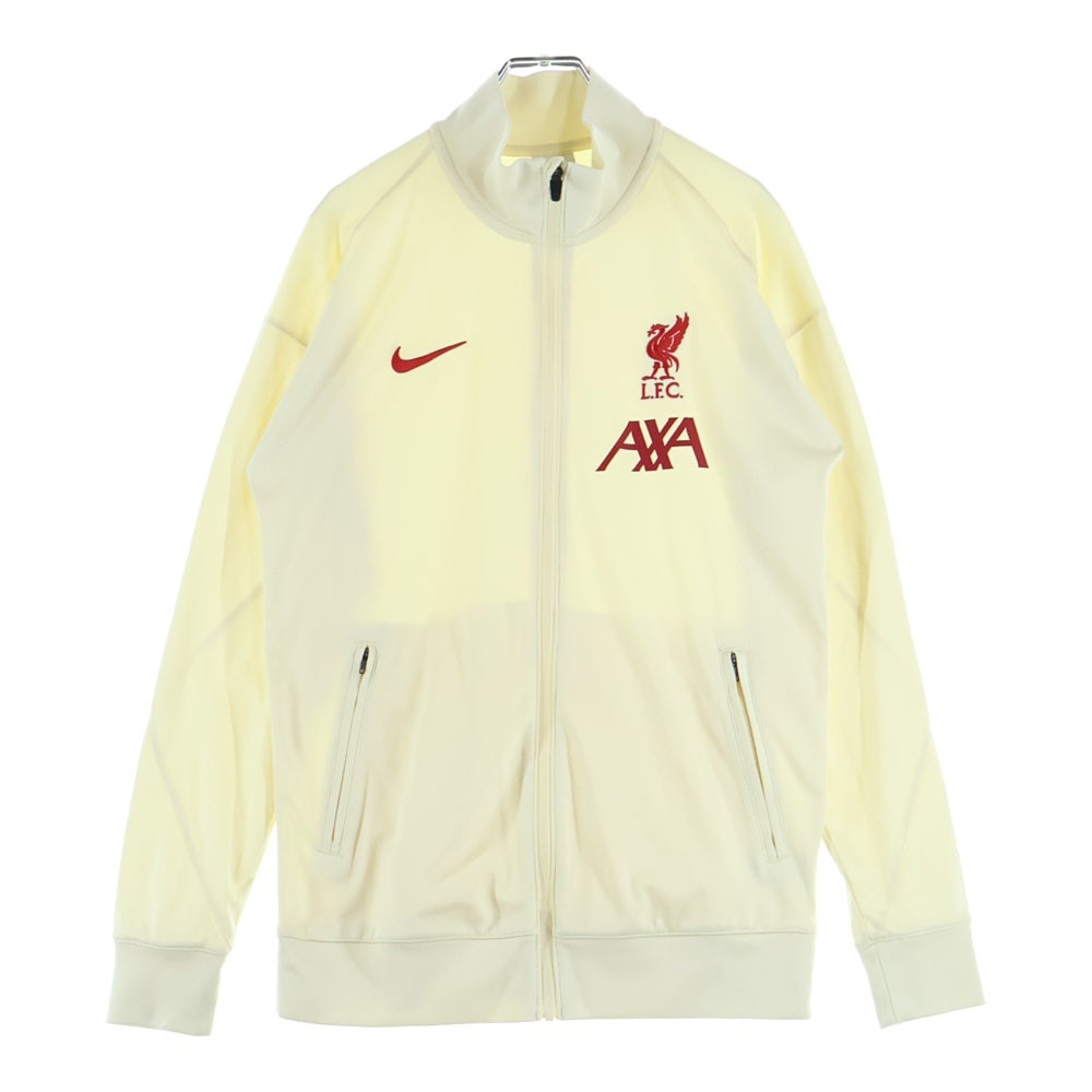 NIKE(ナイキ) リバプール 24-25 DRI-FIT Strike ドライフィット ストライク トラックスーツジャケット パンツ セットアップ アイボリー/ブラック HJ2167-114