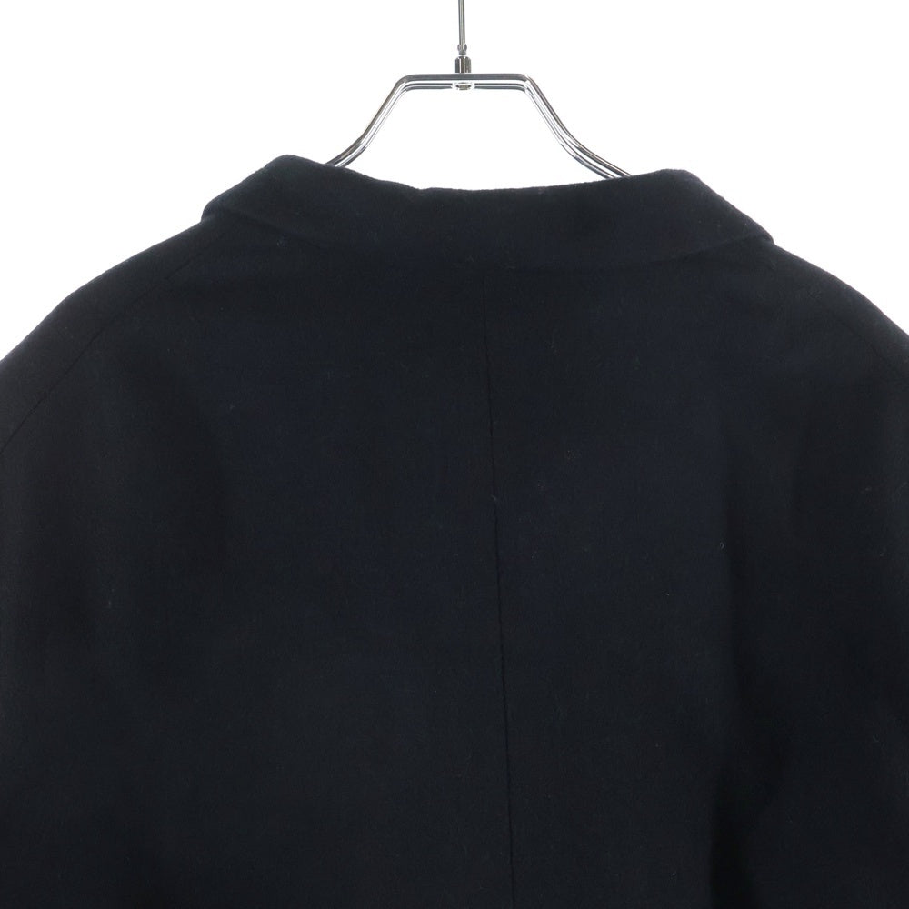 Y's for men(ワイズフォーメン) 25AW フラワーモチーフデザイン マルチポケット ウール シングル テーラードジャケット ブラック MJ-J16-802