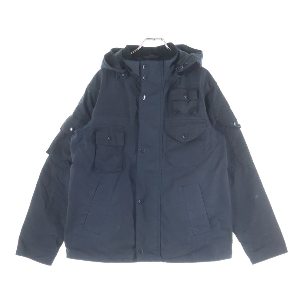 Barbour(バブアー) xEngineered Garments COWEN WAX Jacket xエンジニアードガーメンツ オイルドフーデッドジャケット ブラック 1902077