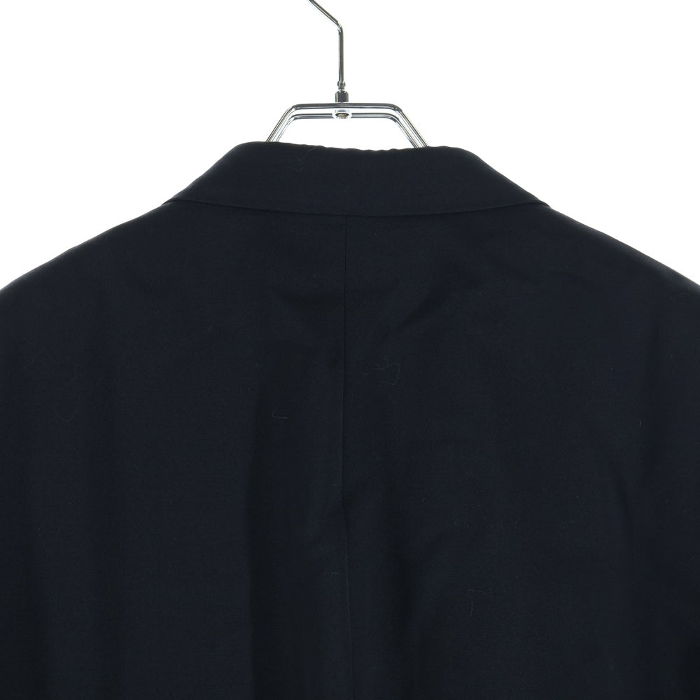 Yohji Yamamoto POUR HOMME(ヨウジヤマモト プールオム) 94AW マリオネット期 ラペル切替デザイン ピークドラペル ダブルブレストテーラードジャケット ブラック HV-J75-186