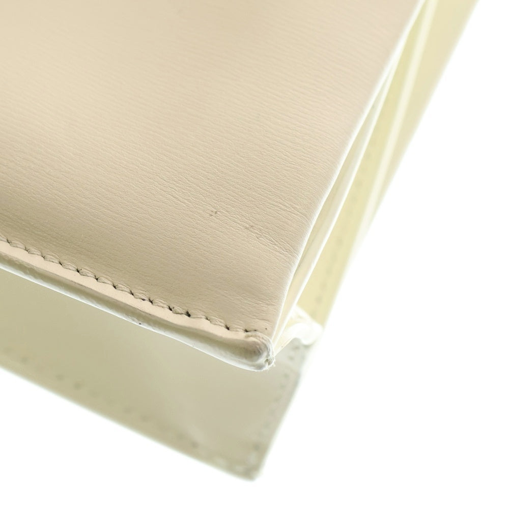 JIL SANDER(ジルサンダー) GIRO ジロ スモール レザー ショルダーバック ホワイト J07WG0024