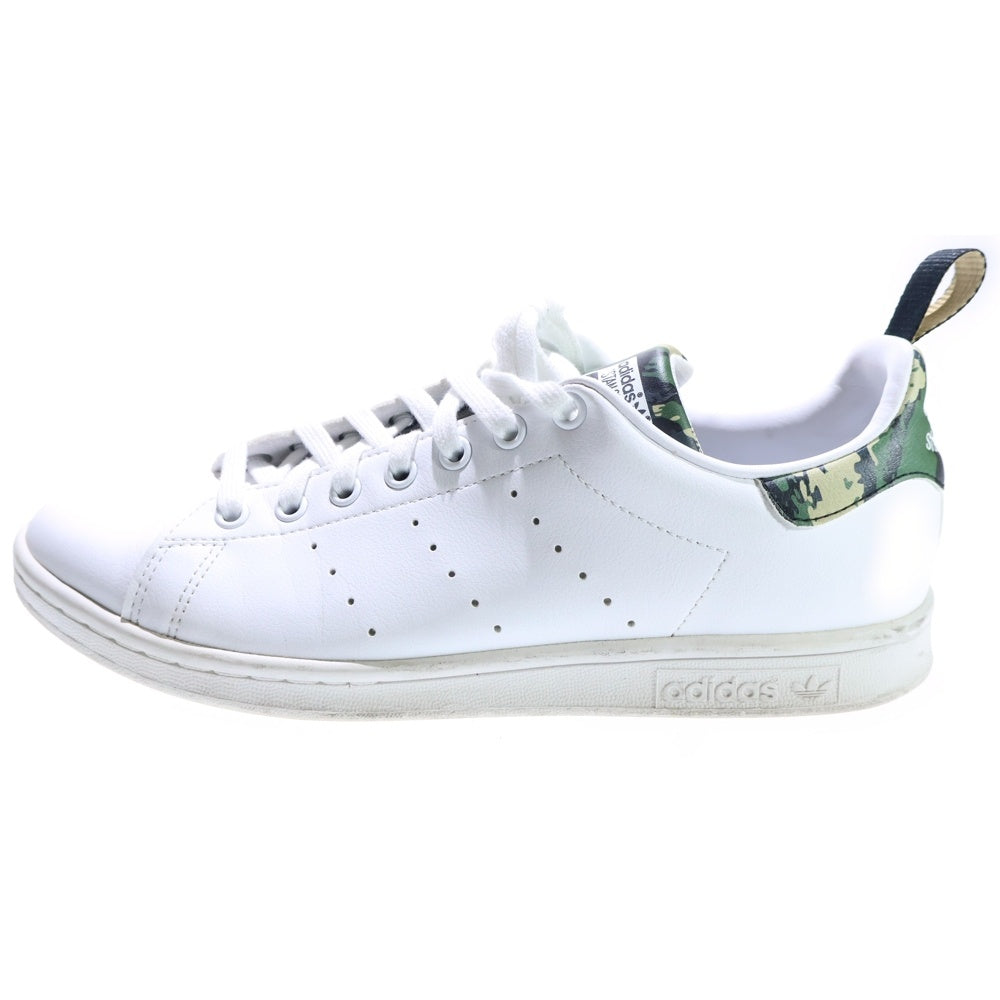adidas(アディダス) STAN SMITH スタンスミス カモ柄 ローカットスニーカー ホワイト US9.5/27.5cm GV9708
