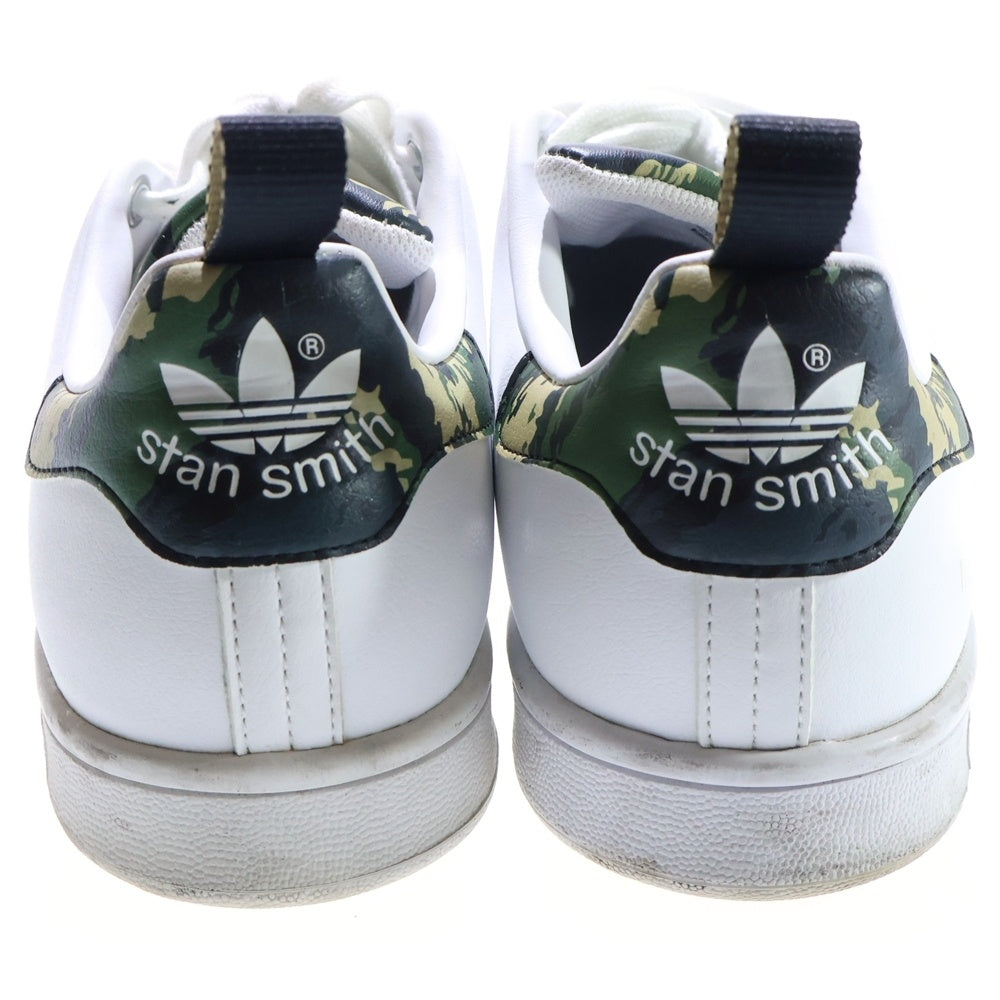 adidas(アディダス) STAN SMITH スタンスミス カモ柄 ローカットスニーカー ホワイト US9.5/27.5cm GV9708