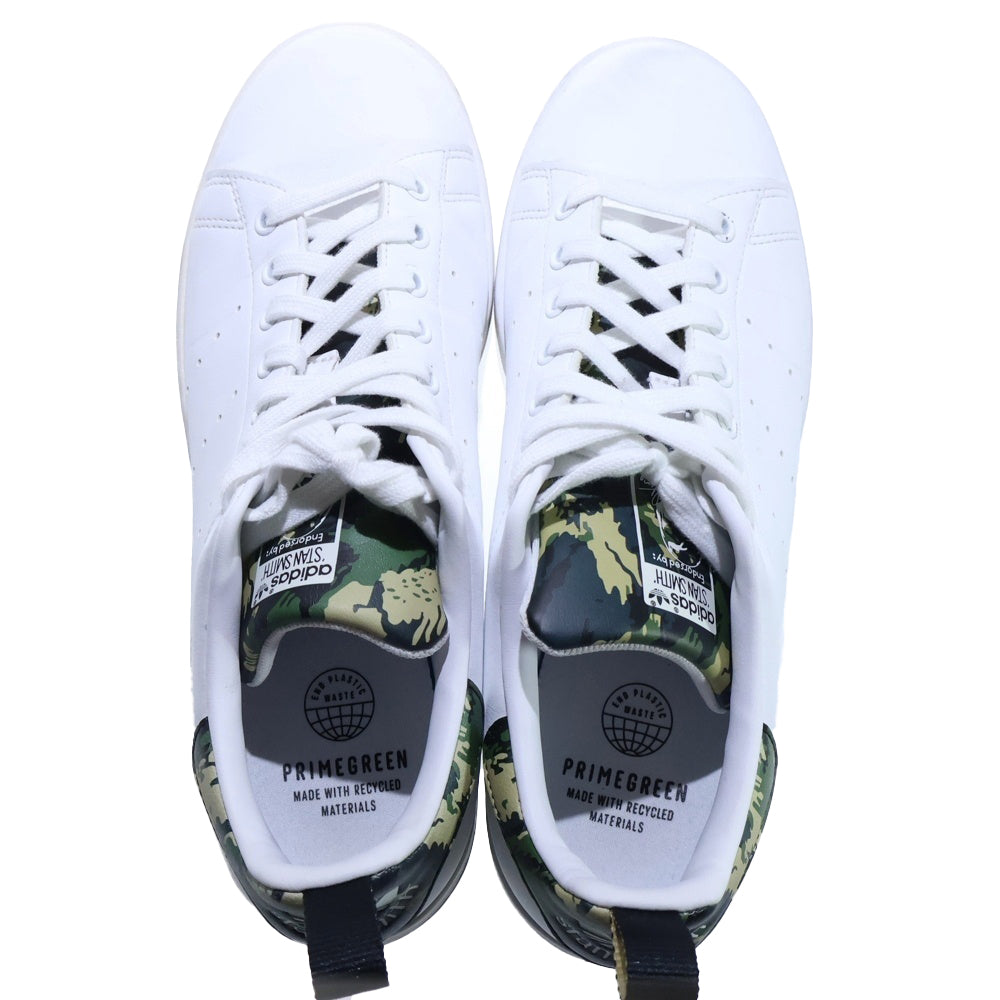 adidas(アディダス) STAN SMITH スタンスミス カモ柄 ローカットスニーカー ホワイト US9.5/27.5cm GV9708