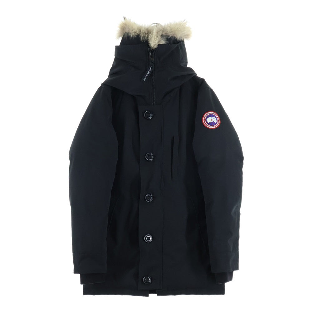 CANADA GOOSE(カナダグース) JASPER ジャスパー ファーフーデッド ダウンジャケット ブラック 3438JM