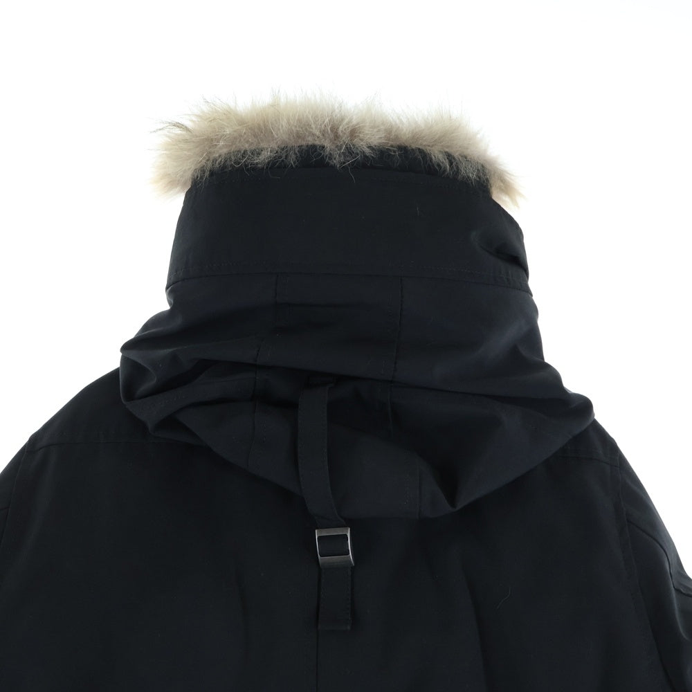 CANADA GOOSE(カナダグース) JASPER ジャスパー ファーフーデッド ダウンジャケット ブラック 3438JM