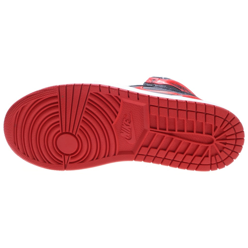 NIKE(ナイキ) WMNS AIR JORDAN 1 RETRO HIGH OG Satin Bred ウィメンズ