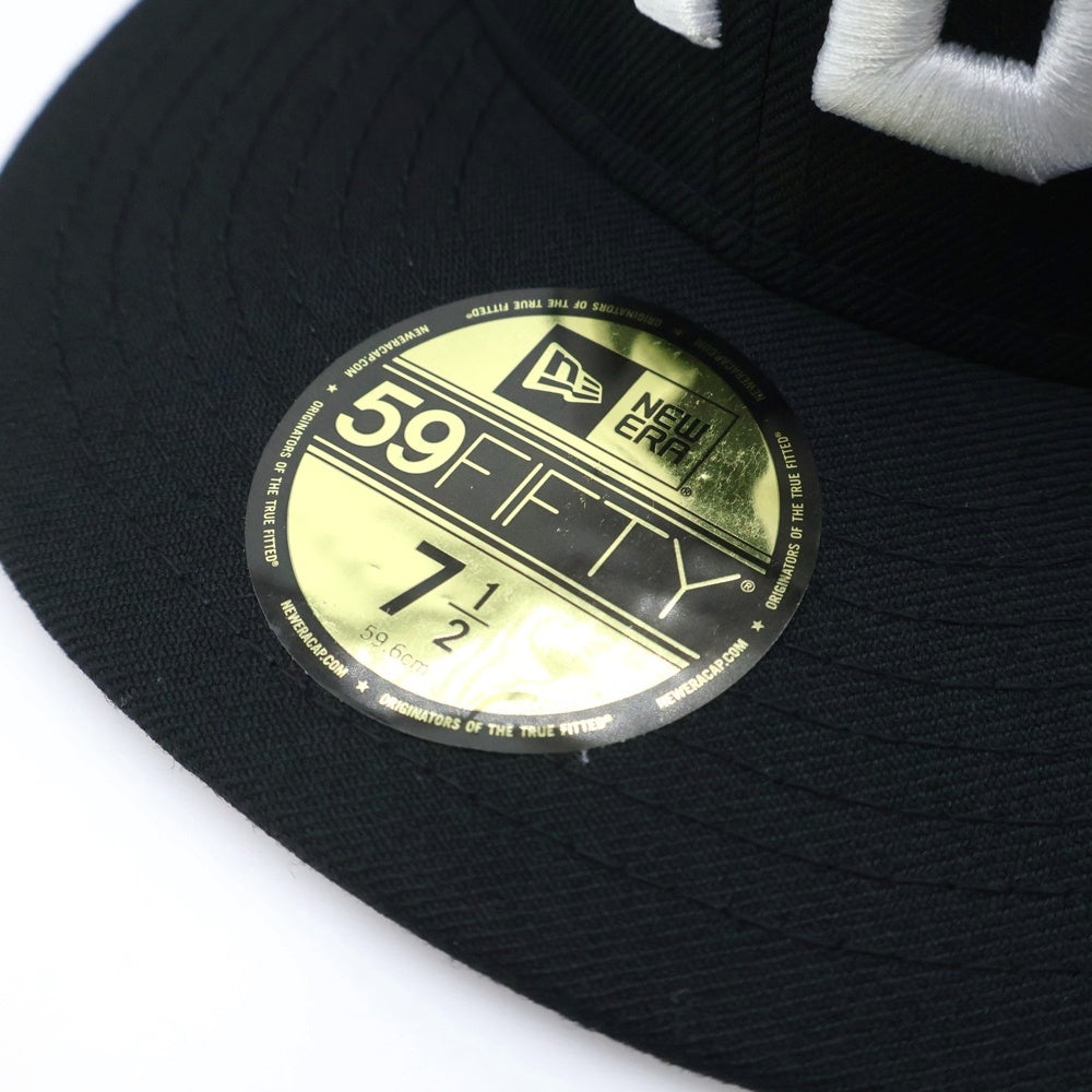 NEW ERA(ニューエラ) ×F.C.Real Bristol エフシーレアルブリストル 59FIFTY ベースボールキャップ 帽子 ブラック