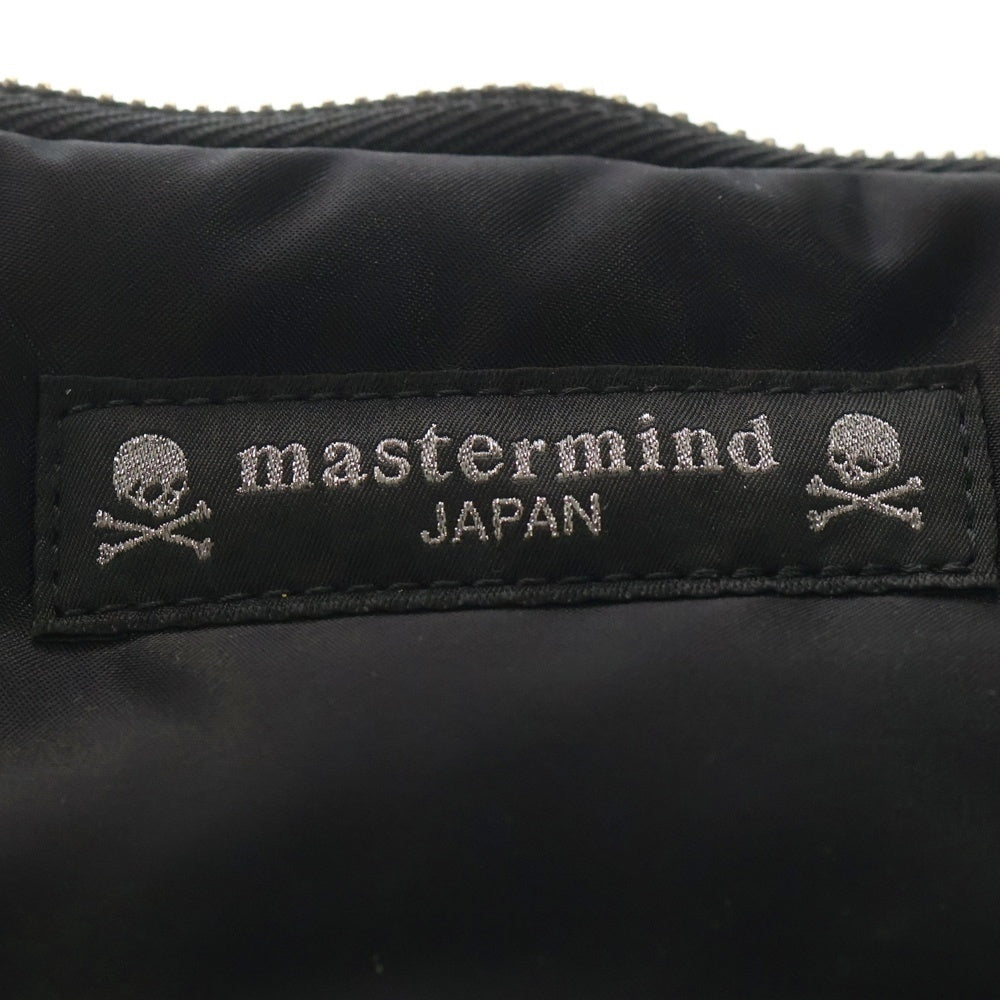 PORTER(ポーター) ×mastermind JAPAN マスターマインドジャパン スカルモチーフ ショルダーバッグ ブラック