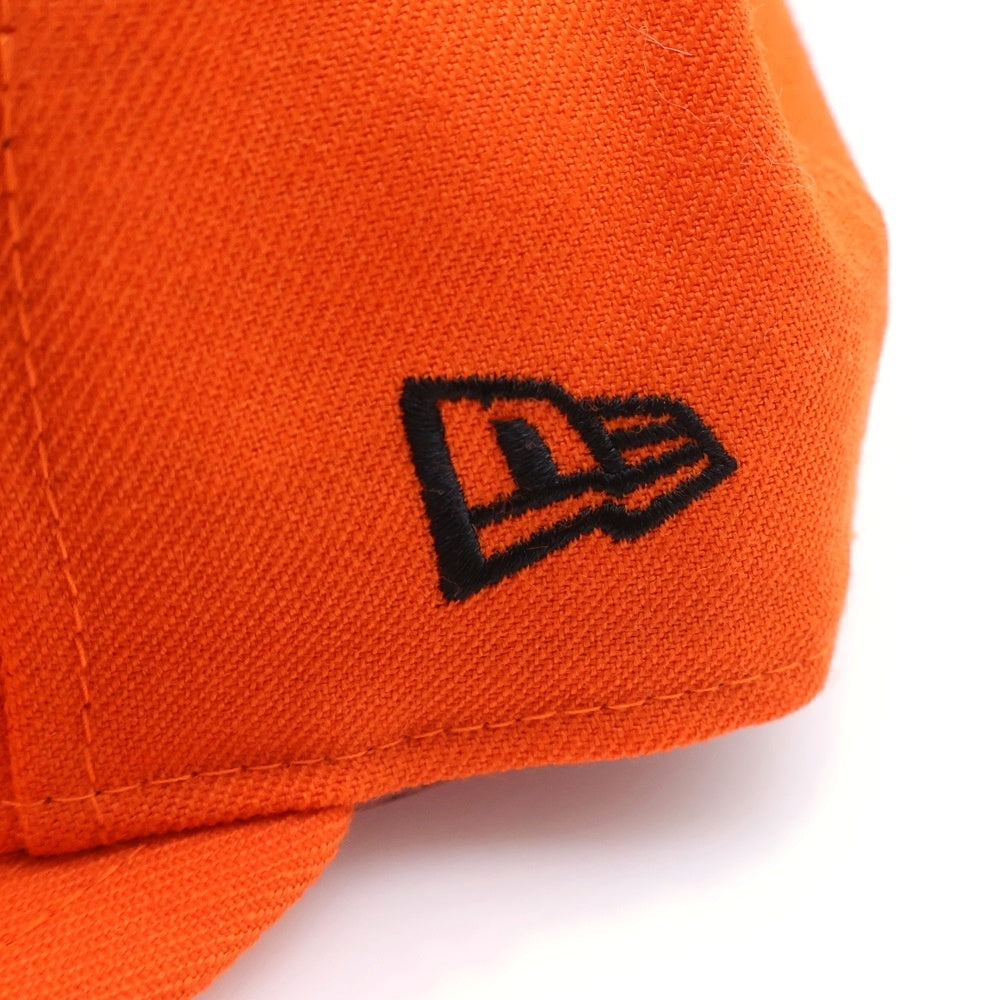 NEW ERA(ニューエラ) ×F.C.Real Bristol エフシーレアルブリストル 59FIFTY ベースボールキャップ 帽子 オレンジ