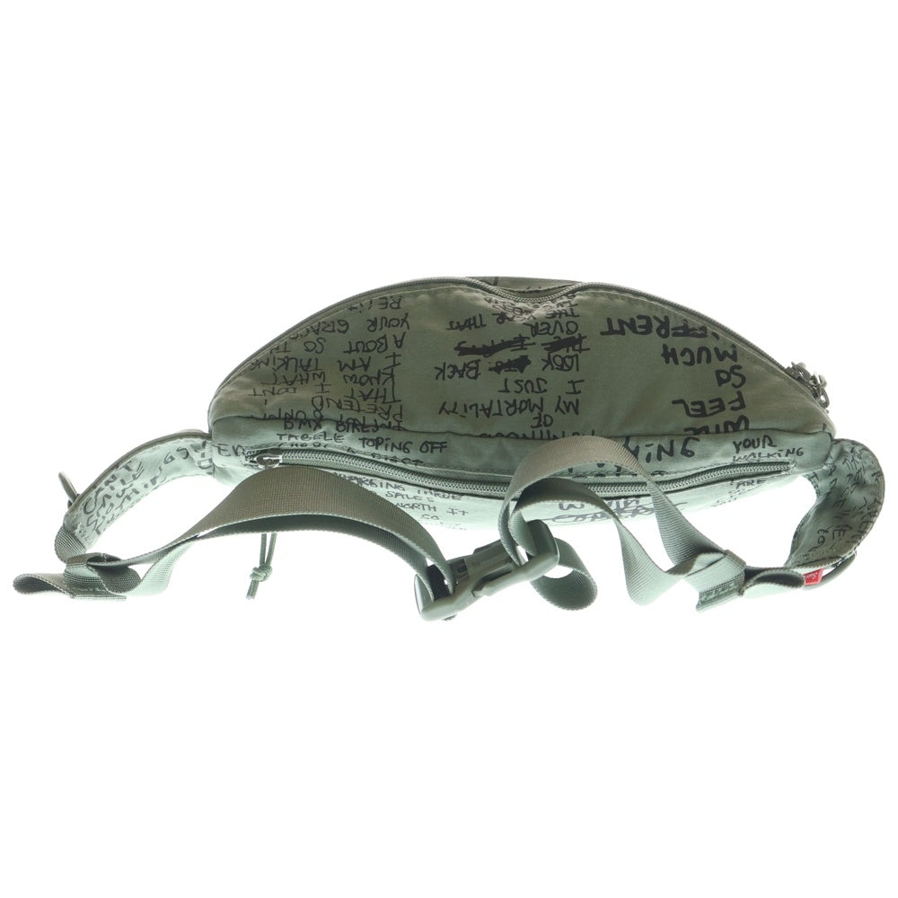 SUPREME(シュプリーム) 23SS Field Waist Bag ロゴデザイン フィールド ウエストバック カバン カーキ レディース