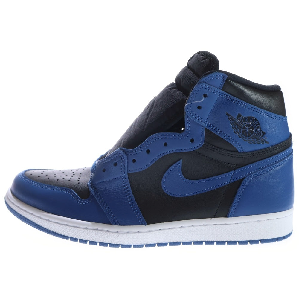 NIKE(ナイキ) AIR JORDAN 1 RETRO HIGH OG DARK MARINA BLUE エアジョーダン1 レトロ ダークマリーナブルー ハイカットスニーカー ブラック/ブルー US10/28cm 555088-404