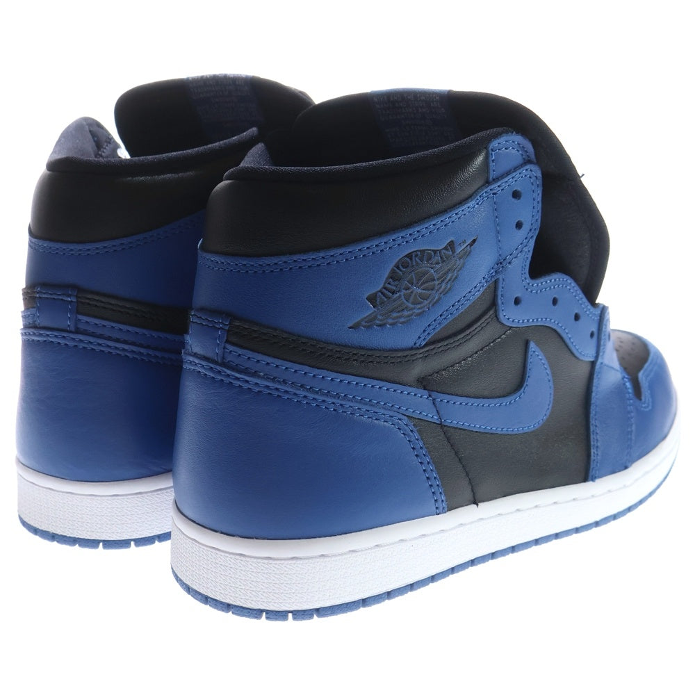 NIKE(ナイキ) AIR JORDAN 1 RETRO HIGH OG DARK MARINA BLUE エアジョーダン1 レトロ ダークマリーナブルー ハイカットスニーカー ブラック/ブルー US10/28cm 555088-404