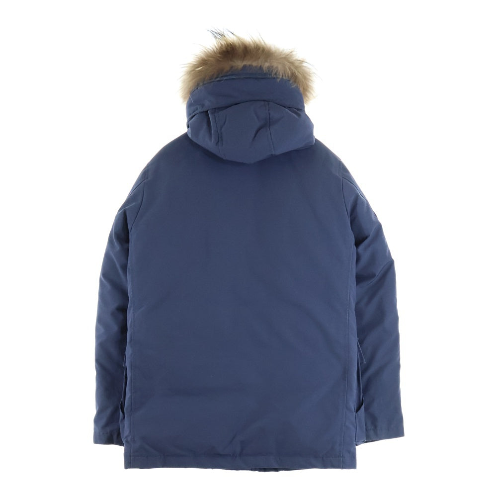 DANTON(ダントン) 14AW ファーフーデッド ジップアップ タッサー