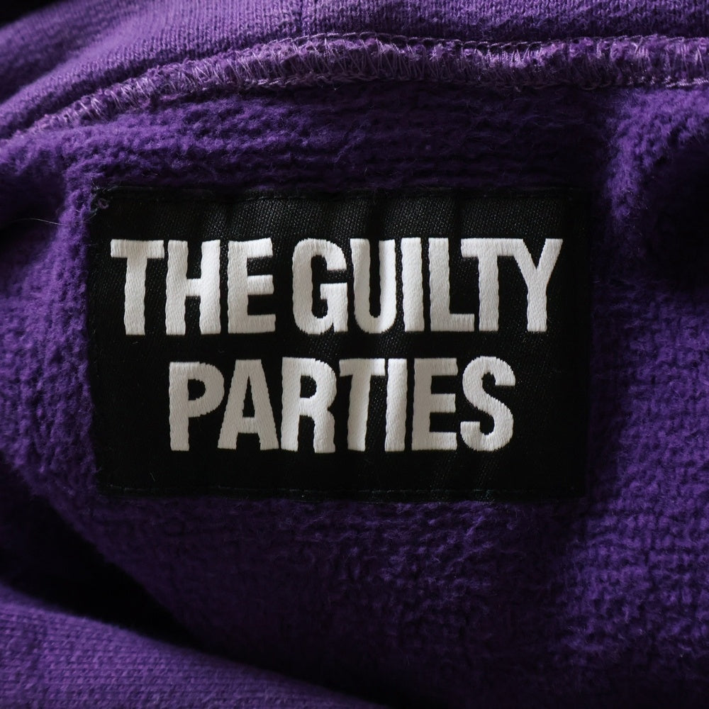 WACKO MARIA(ワコマリア) HEAVY WEIGHT PULLOVER HOODED SWEAT SHIRT ヘビーウェイト フロントロゴデザイン プルオーバー スウェット パーカー パープル