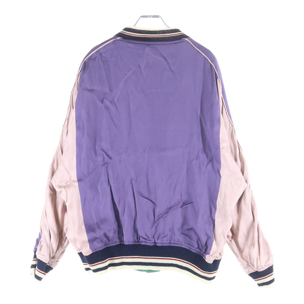 DAIRIKU(ダイリク) 22SS HAMADAR SKA JUMPER ハマダー リバーシブルジャケット スカジャン グリーン/パープル 22SS O-4