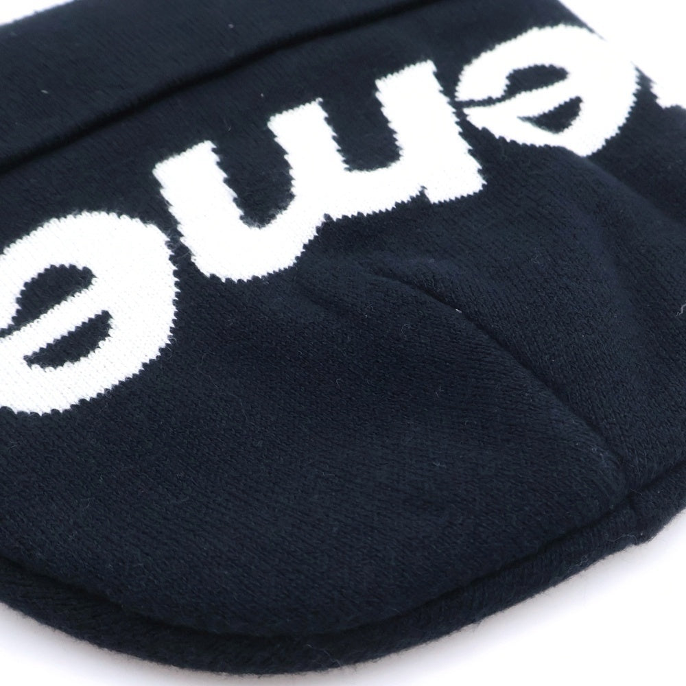 SUPREME(シュプリーム) 20AW Big Logo Beanie ビッグロゴ ビーニー ハット 帽子 ブラック