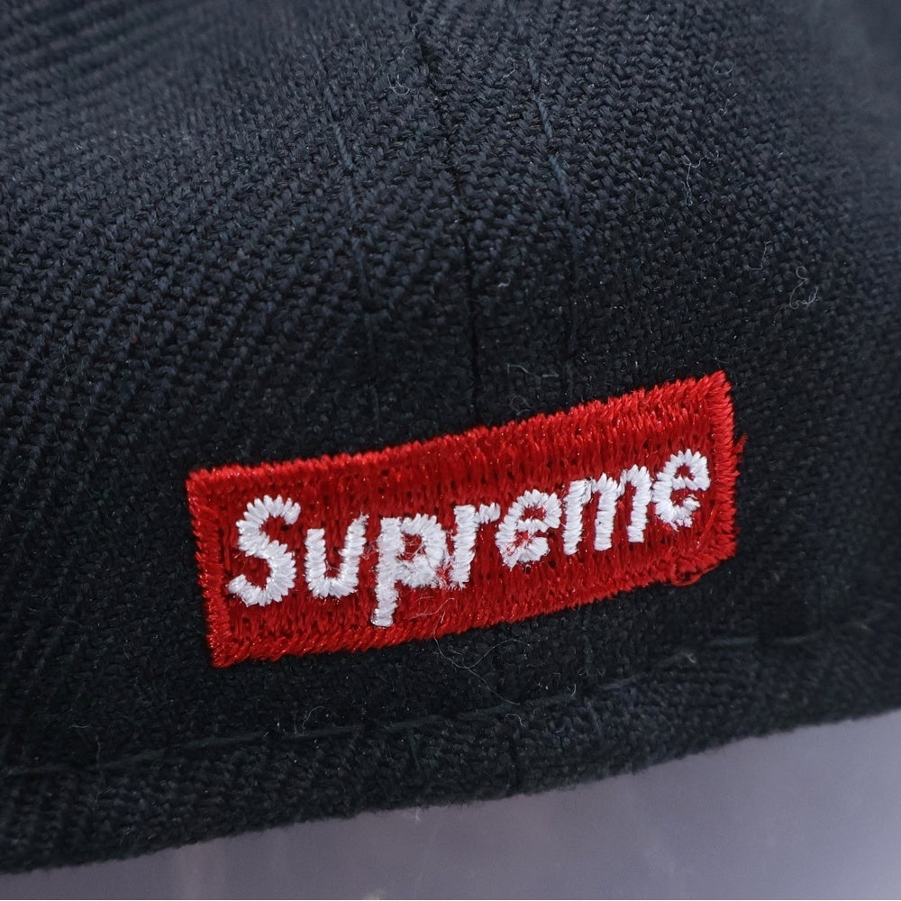 SUPREME(シュプリーム) 18AW ×NEW ERA Classic Script New Era Cap ニューエラ クラシック スクリプト ニューエラ ベースボールキャップ ブラック G2707212018