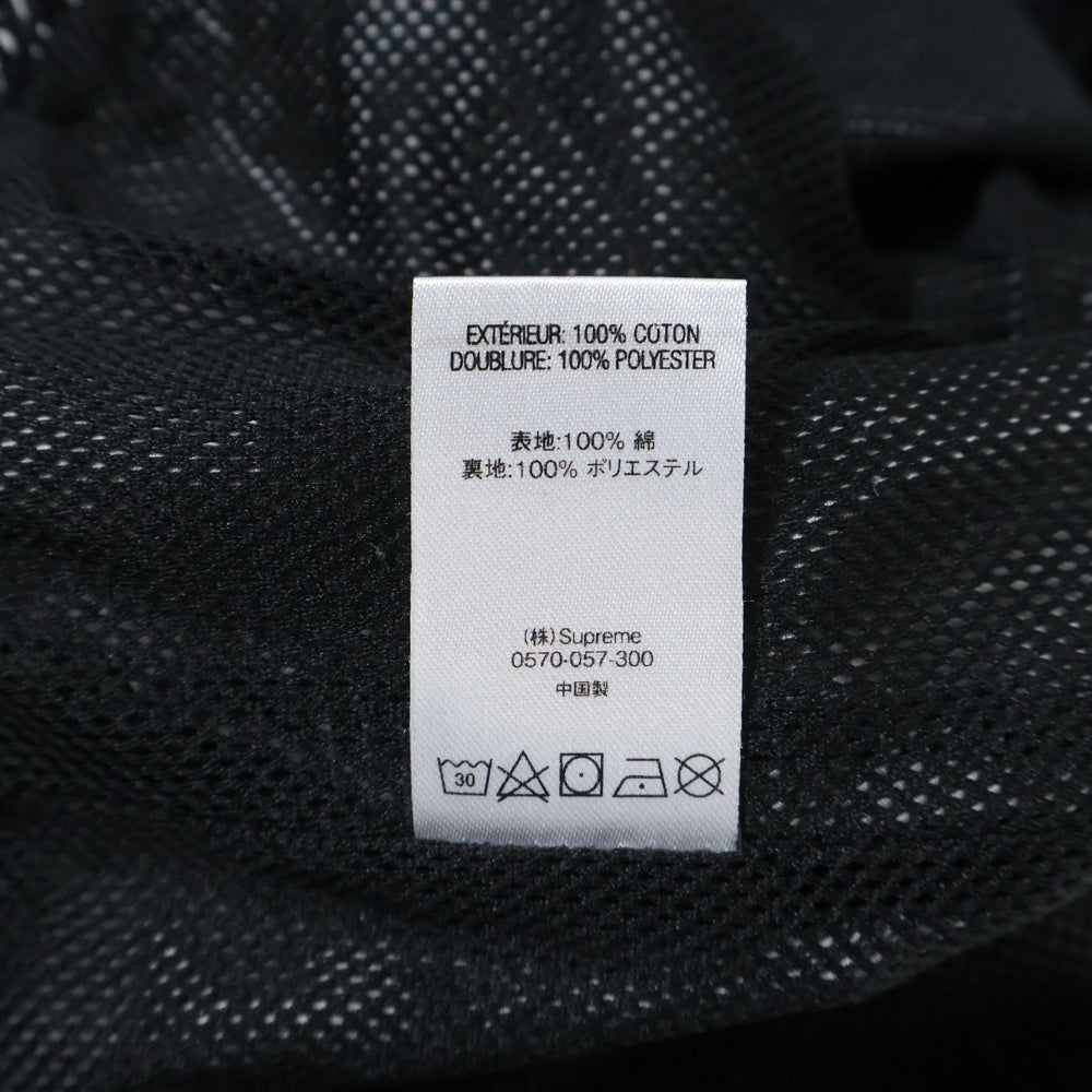 SUPREME(シュプリーム) 18SS Bandana Track Pant バンダナ トラック ドローストリング ジョガーパンツ ブラック/ホワイト