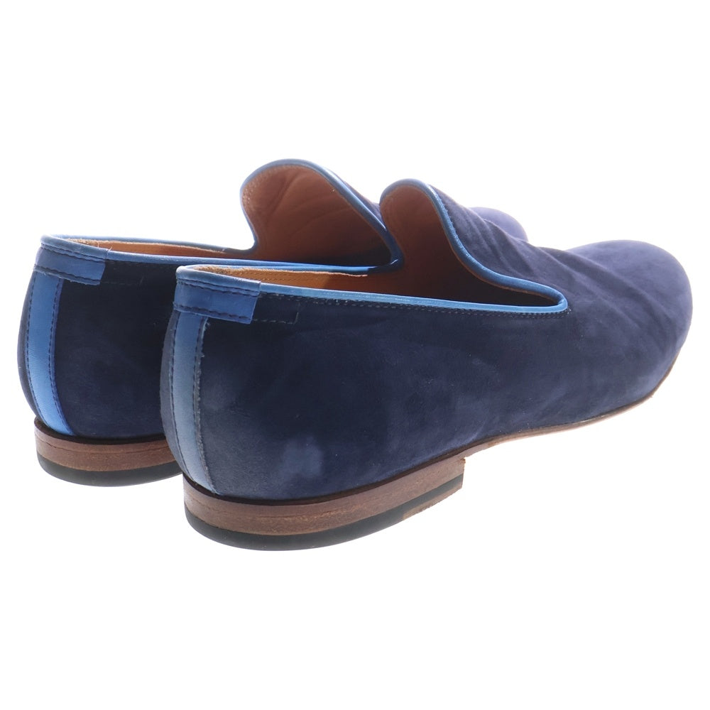 polpetta(ポルペッタ) BACCI KISS VELVET SLIP ON バッチキスベルベットスリッポン レザー ローカットシューズ ネイビー