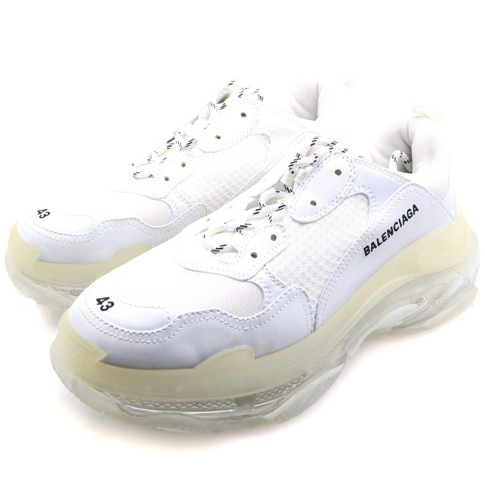 BALENCIAGA(バレンシアガ) TRIPLE S CLEAR SOLE TRAINER トリプルS クリアソール トレーナー ダッドスニーカー ホワイト US10/28.5cm 541624