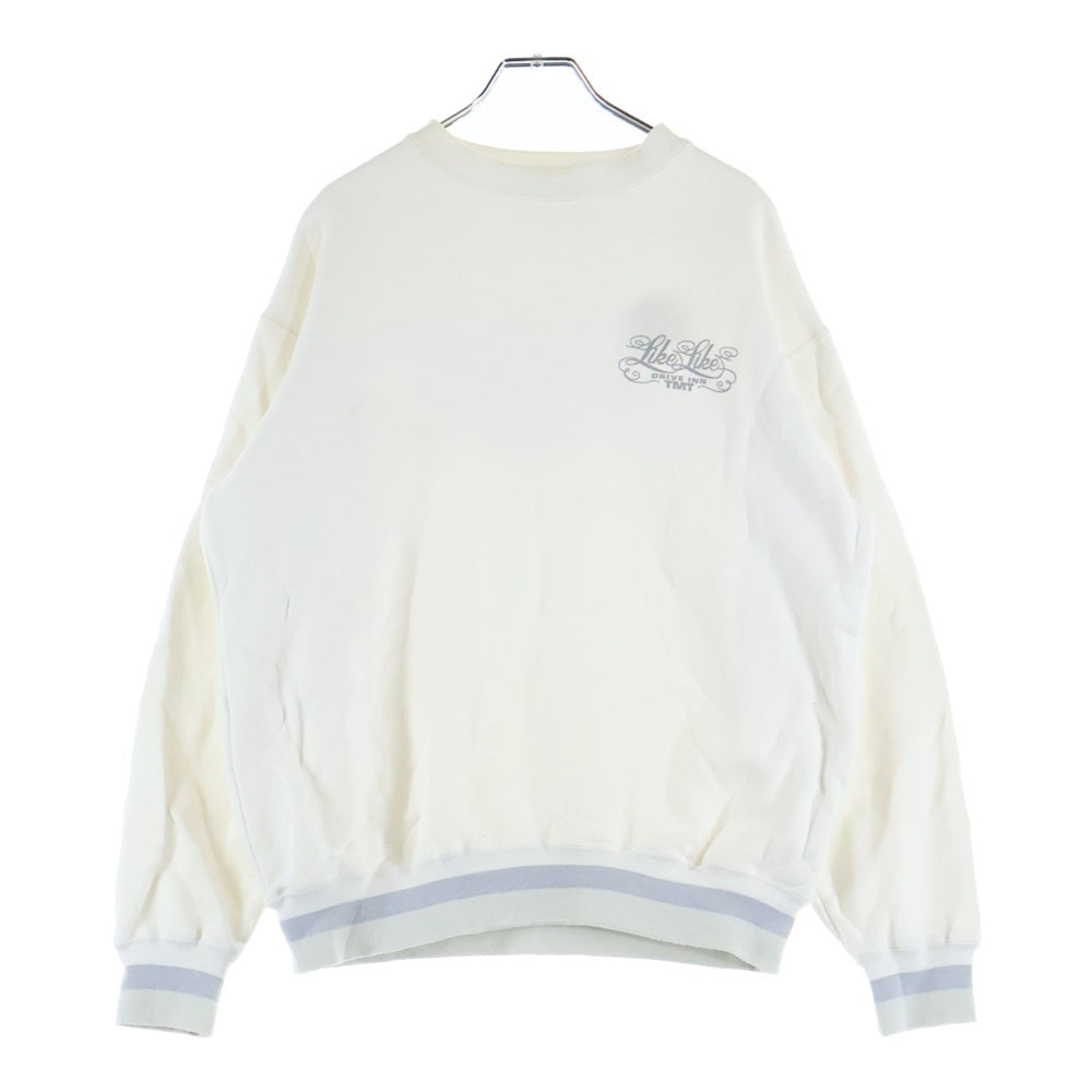 T.M.T(ティーエムティー) HEAVY CREW NECK SWEAT ヘビー クルーネック カットソー スウェット トレーナー ホワイト