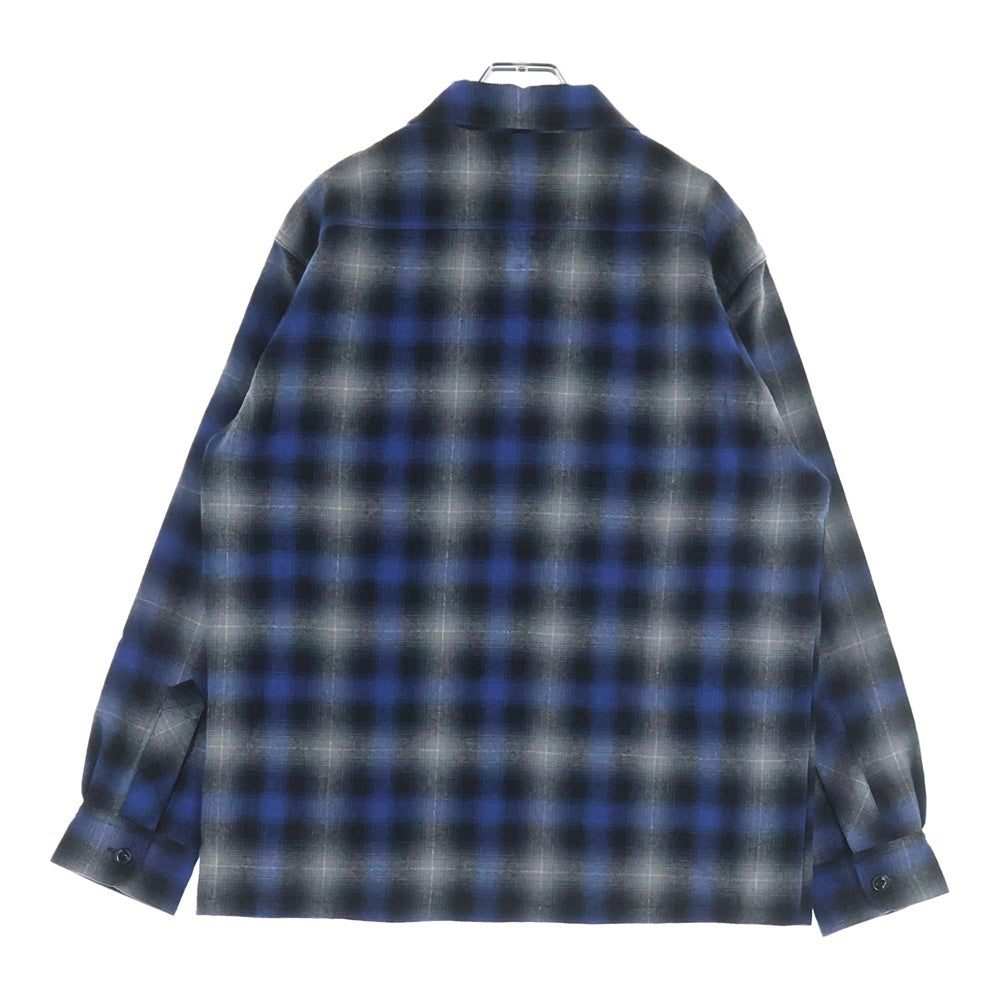 TENDERLOIN(テンダーロイン) 08AW T-WOOL SHT オンブレチェック ウール