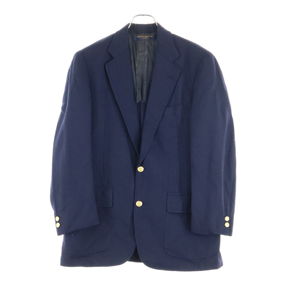 BROOKS BROTHERS(ブルックス ブラザーズ) USA製 金ボタン 紺ブレザー 2B テーラードジャケット ネイビー