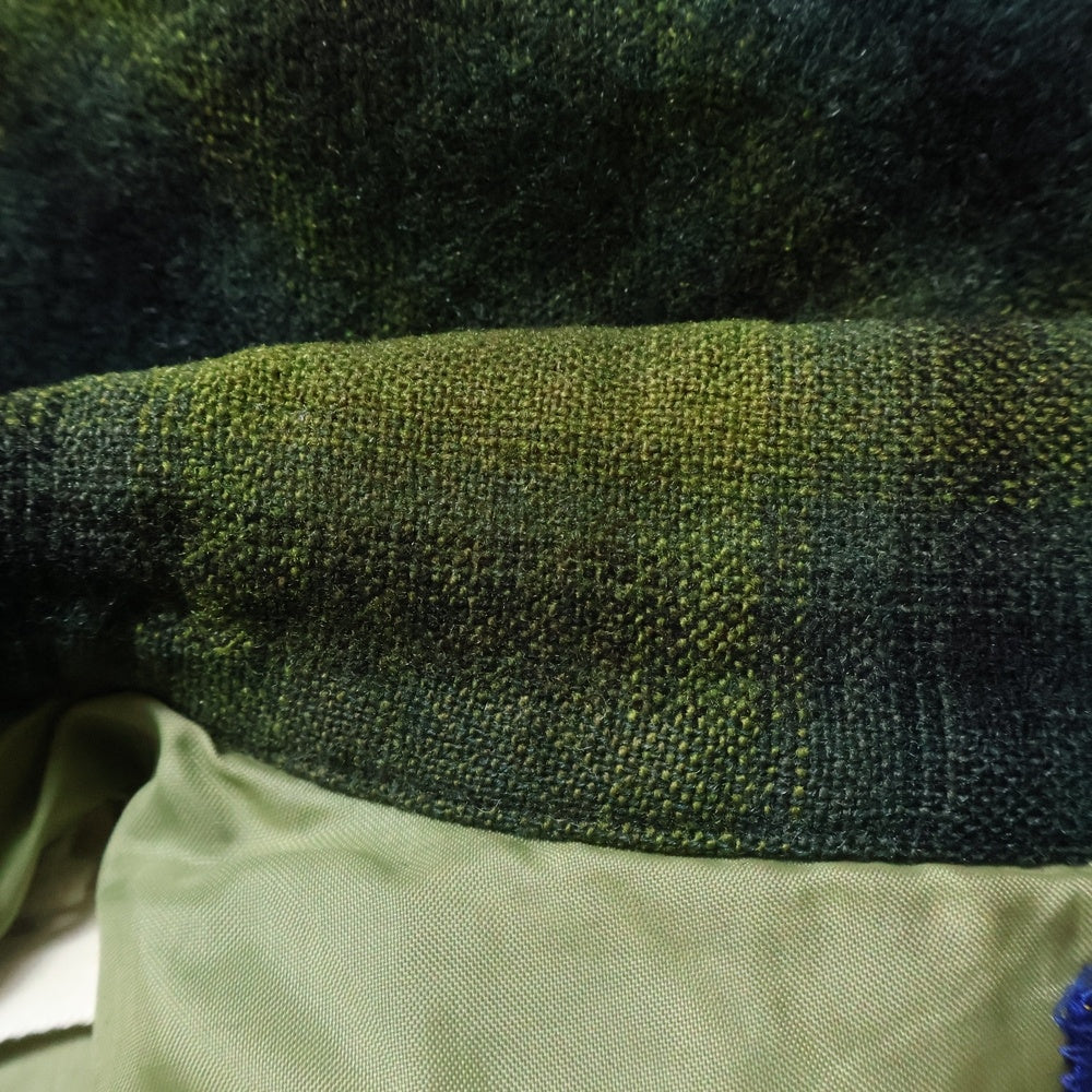 PENDLETON(ペンドルトン) 60S VINTAGE ヴィンテージ オンブレチェック ウール オープンカラー長袖ボードシャツ グリーン