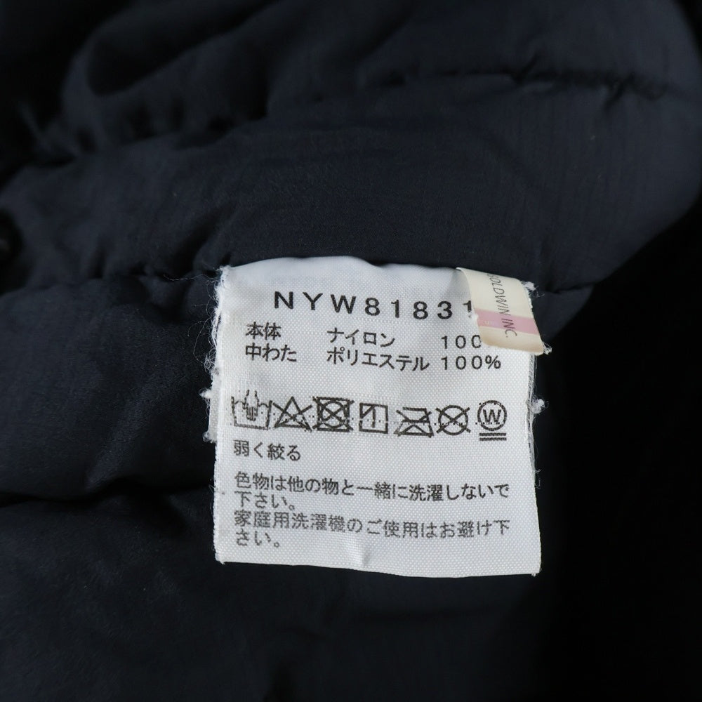 THE NORTH FACE(ザノースフェイス) TRANGO MONK PARKA トランゴモンクパーカ ジップアップ フーデット中綿ジャケット ブラック レディース NYW81831