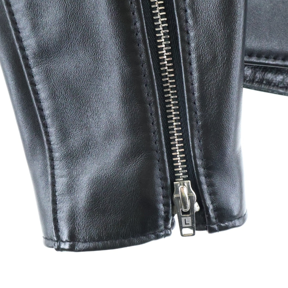 Lewis Leathers(ルイスレザー) NO391 LIGHTNING ライトニング タイトフィット ジップアップ ダブル レザージャケット ライダースジャケット ブラック
