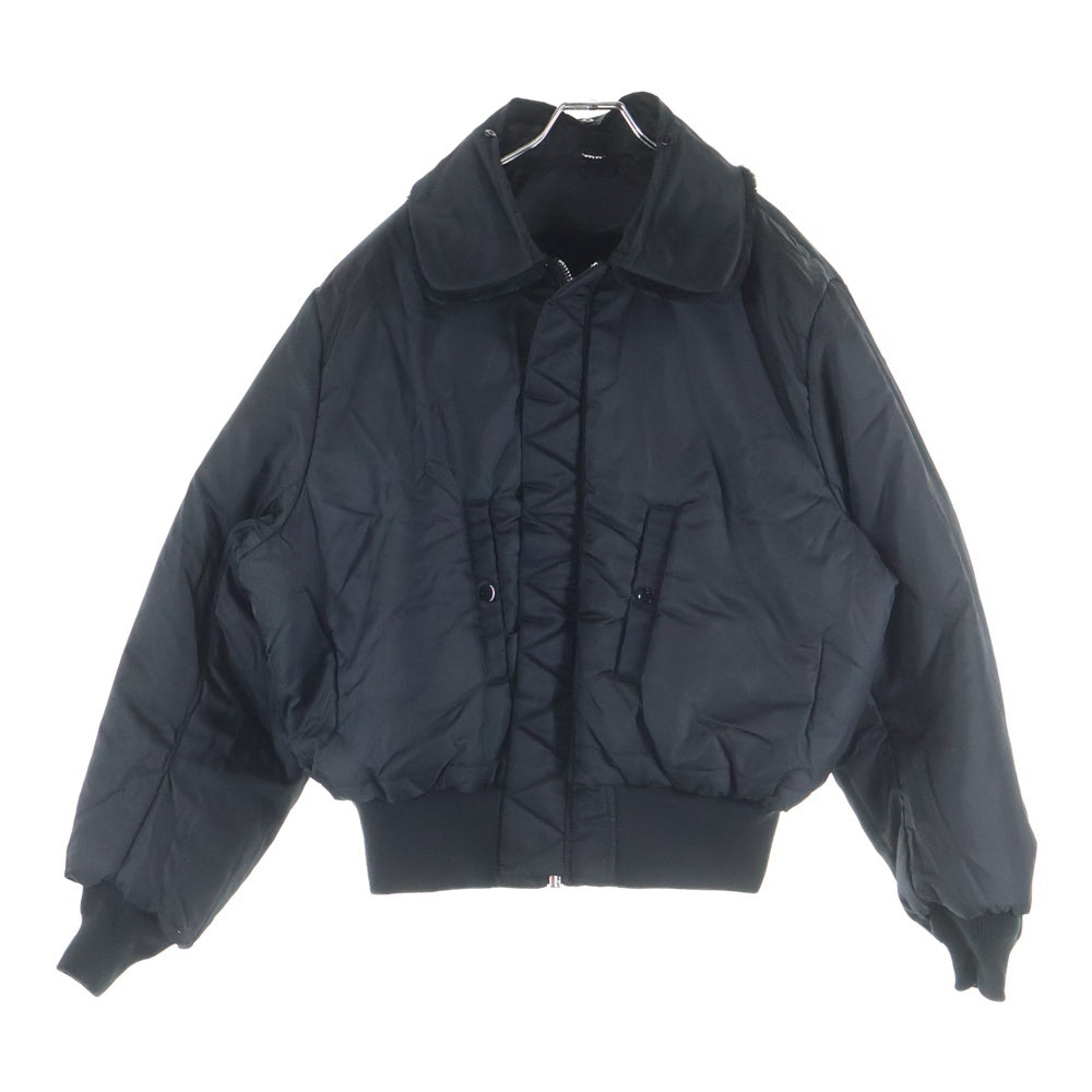 mastermind JAPAN(マスターマインドジャパン) 25AW ×ALPHA INDUSTRIES B-15 Flight Jacket アルファインダストリーズ ボア バックロゴ フライトジャケット ブラック 7975252031