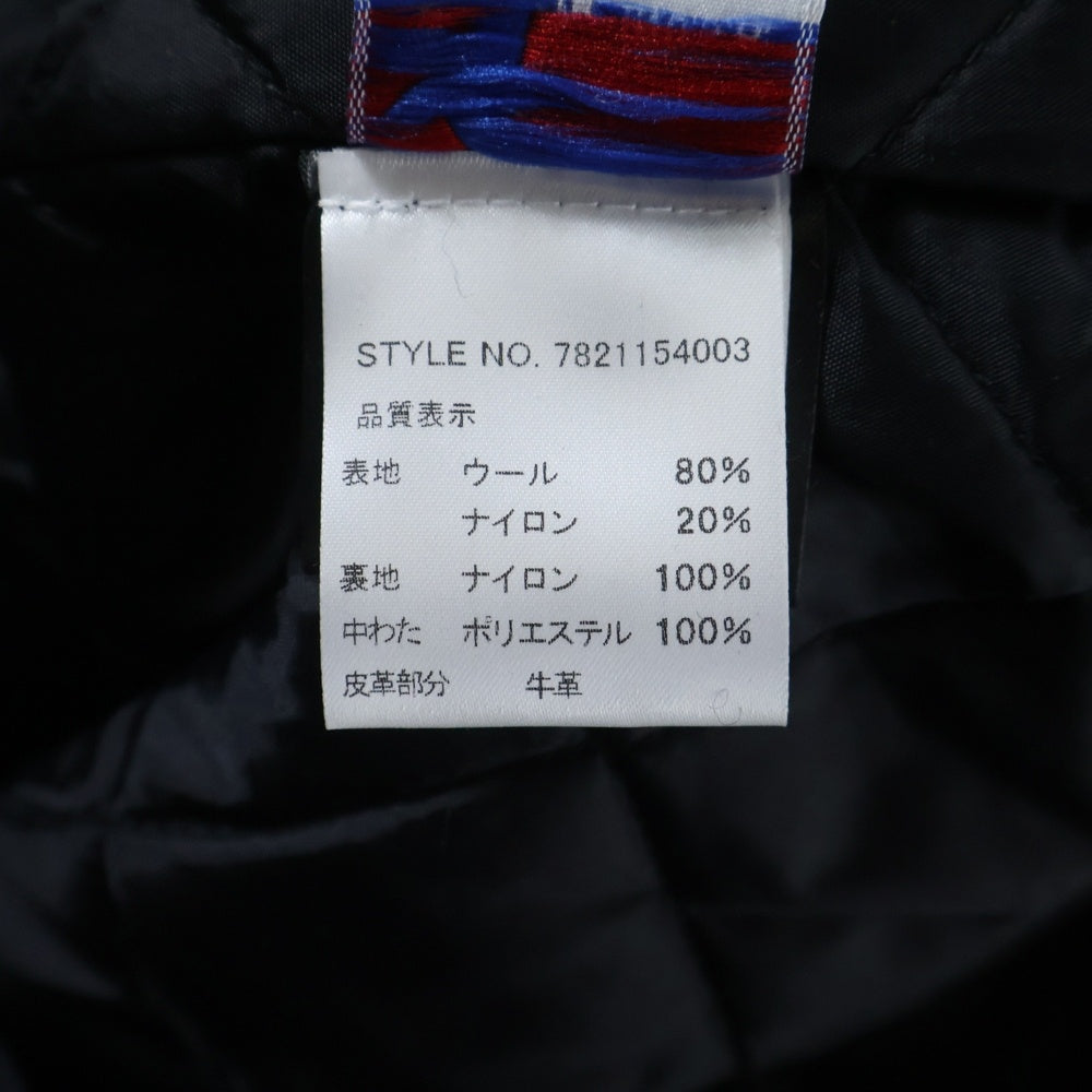 SCHOTT(ショット) 740US PEACOAT キルティングライニング ウールピーコート ブラック 7821154003