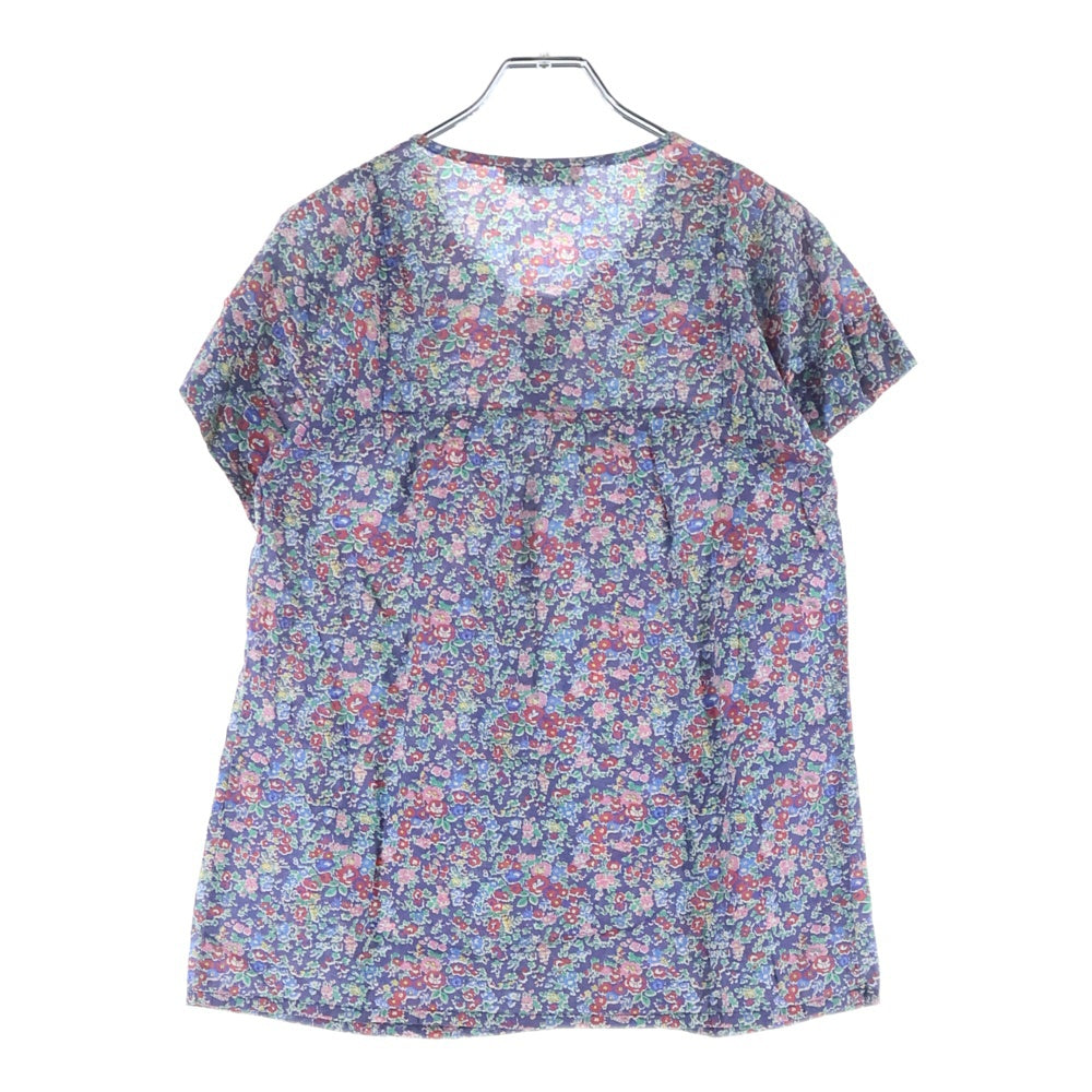 A.P.C(アーペーセー) 半袖リバティブラウス 小花柄 マルチカラー レディース