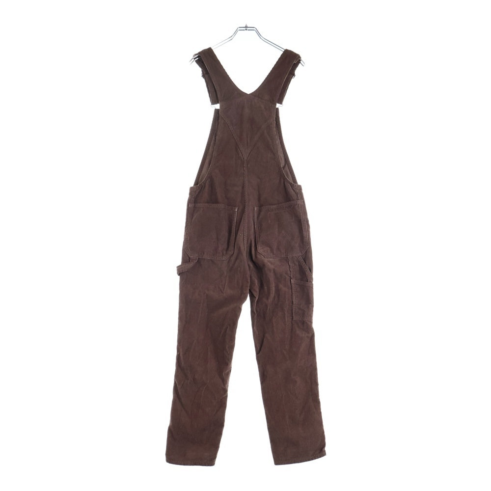 Wrangler(ラングラー) ×Ron Herman ロンハーマン コーデュロイ オーバーオール レディース ブラウン WS8012