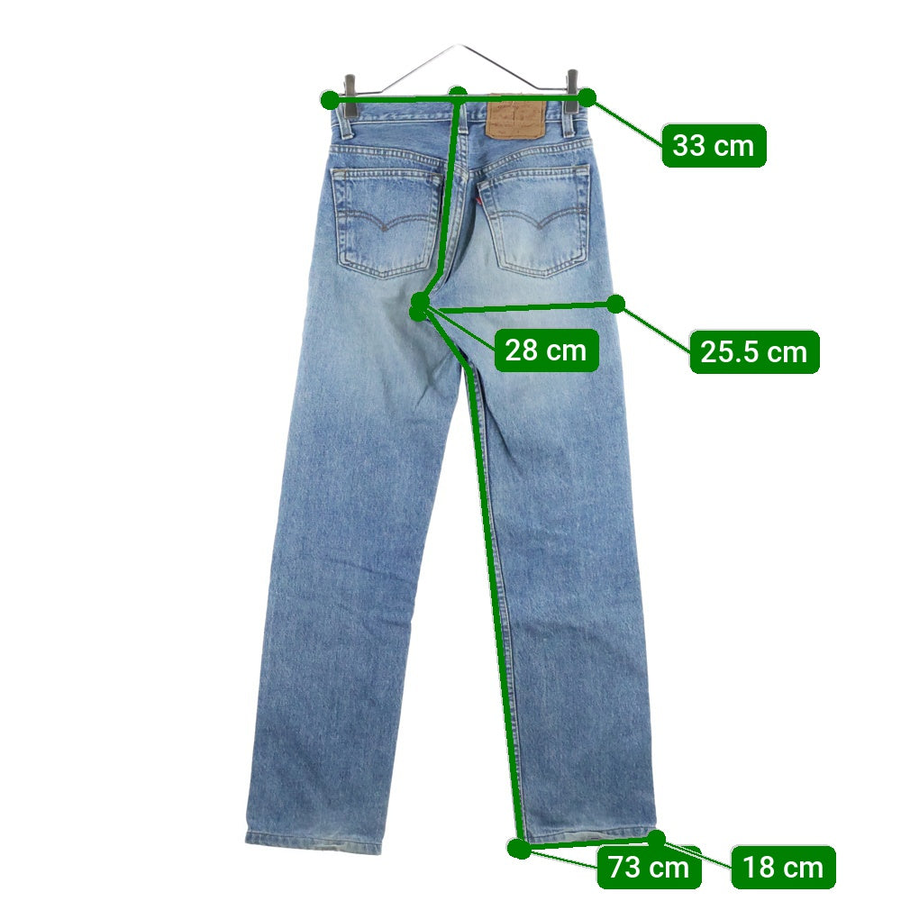 Levi's(リーバイス) 90s 501 ボタン裏552 USA製 ストレートデニムパンツ インディゴ