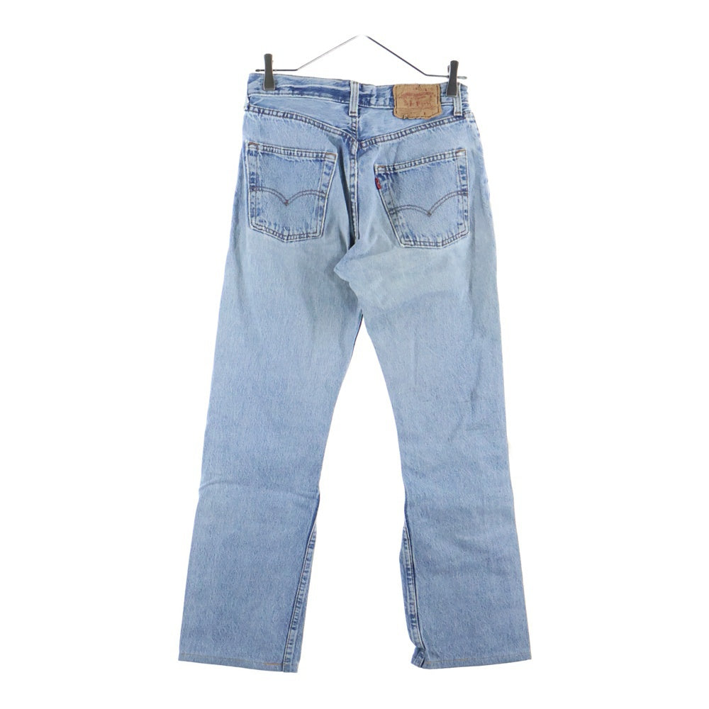 Levi's(リーバイス) 90s 501 ボタン裏299 USA製 ストレートデニムパンツ クラッシュ インディゴ