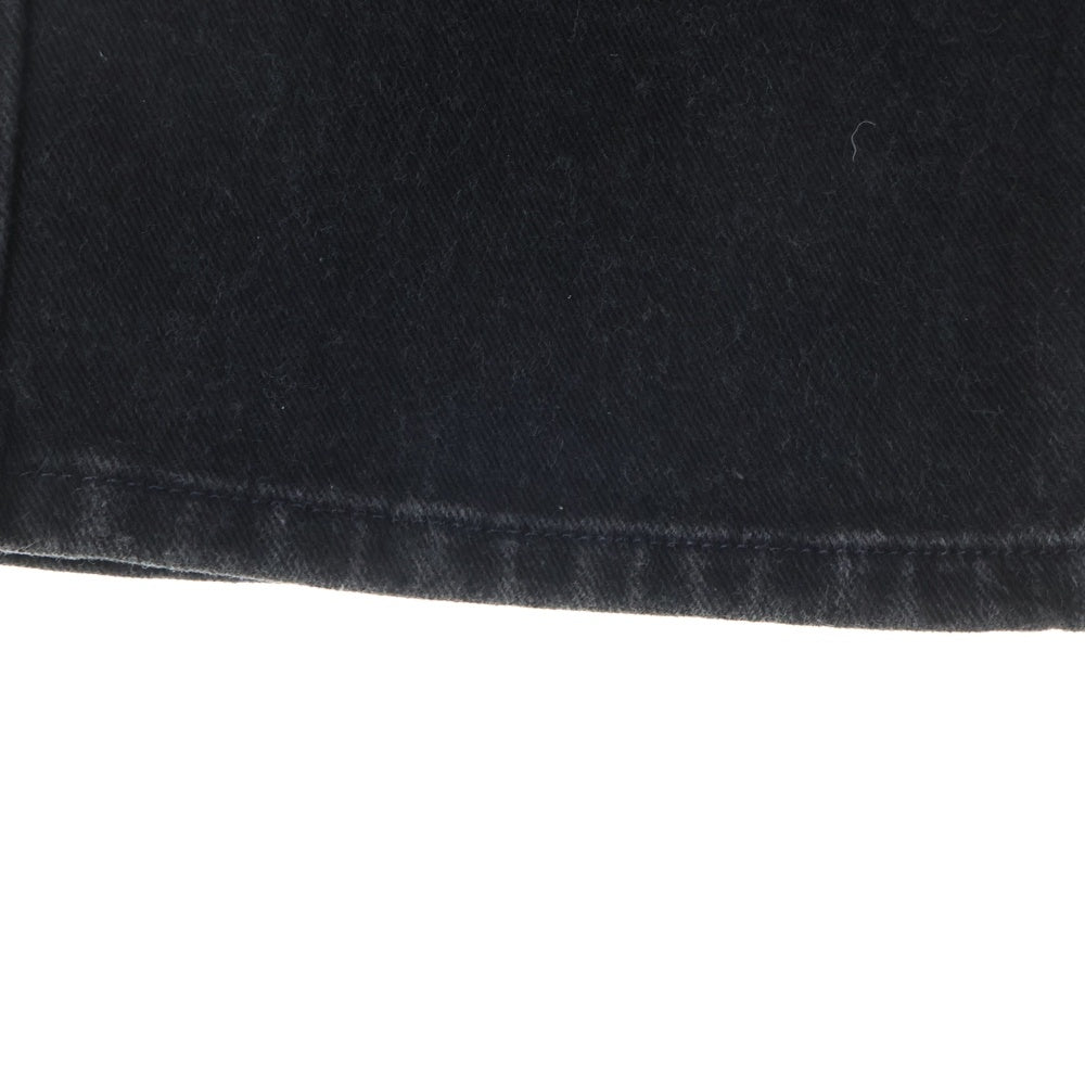 Armani Exchange(アルマーニ エクスチェンジ) CLASSIC FIT クラシックフィット ジップフライ デニム ストレートパンツ ブラック