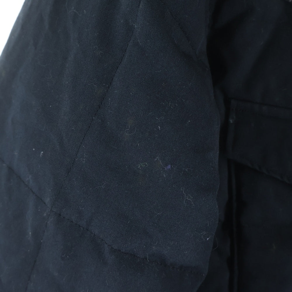 SUGAR CANE(シュガーケーン) レザーヨーク ウエスタン ダウン シャツジャケット ブラック SC10911